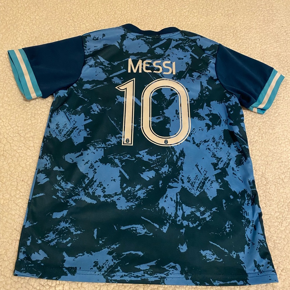 Argentina Messi #10 Kids Soccer Jersey